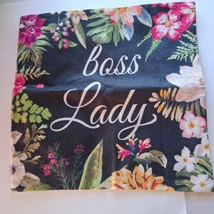 Boss Lady Pillowcase Cover